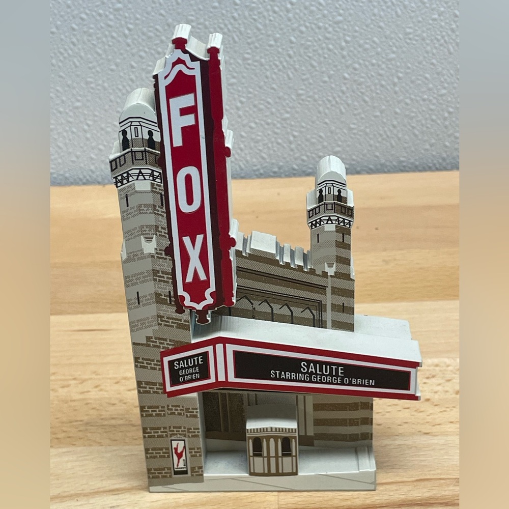 Shelia’s Fox Theater, Atlanta, Georgia. 1995 ATL06 Wood Collectable.